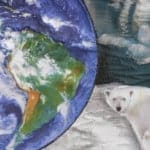Art Quilt By Judith Elder-McCartney: Global Warming - Save Our Planet
