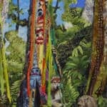 Art Quilt By Susan Teece: The Cooling Canopy