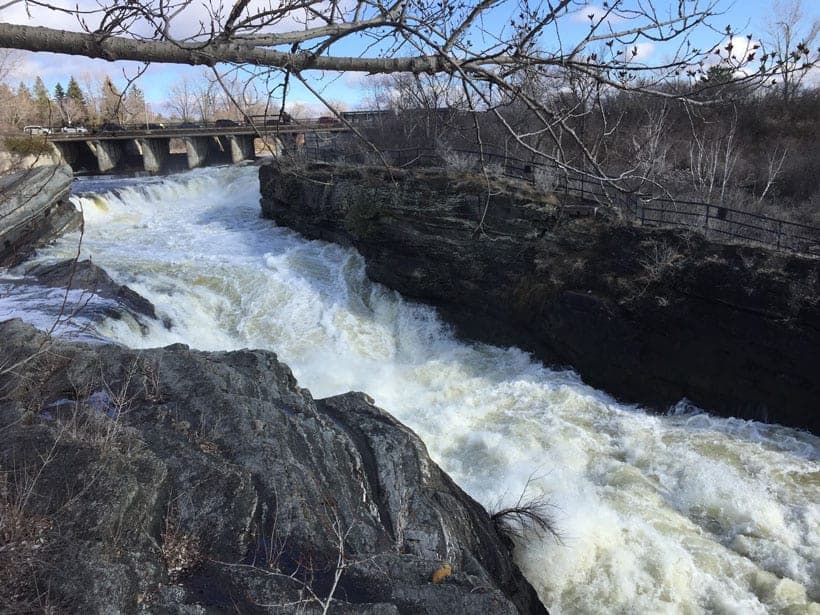 Hogsback Falls in Ottawa
